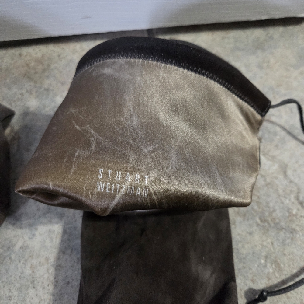Stuart Weitzman Taupe Over-the-Knee Boots - Picture 8 of 8